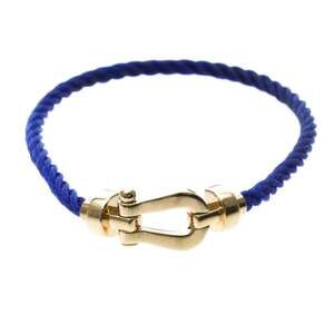 Fred Force 10 Bracelet Medium Size Pink Gold (18K) No Stone Charm Bracelet Pi...